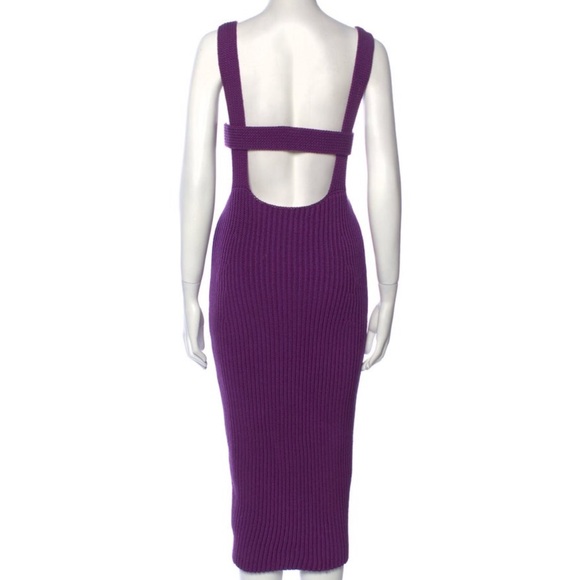 Khaite purple knit Dress - Picture 2 of 3